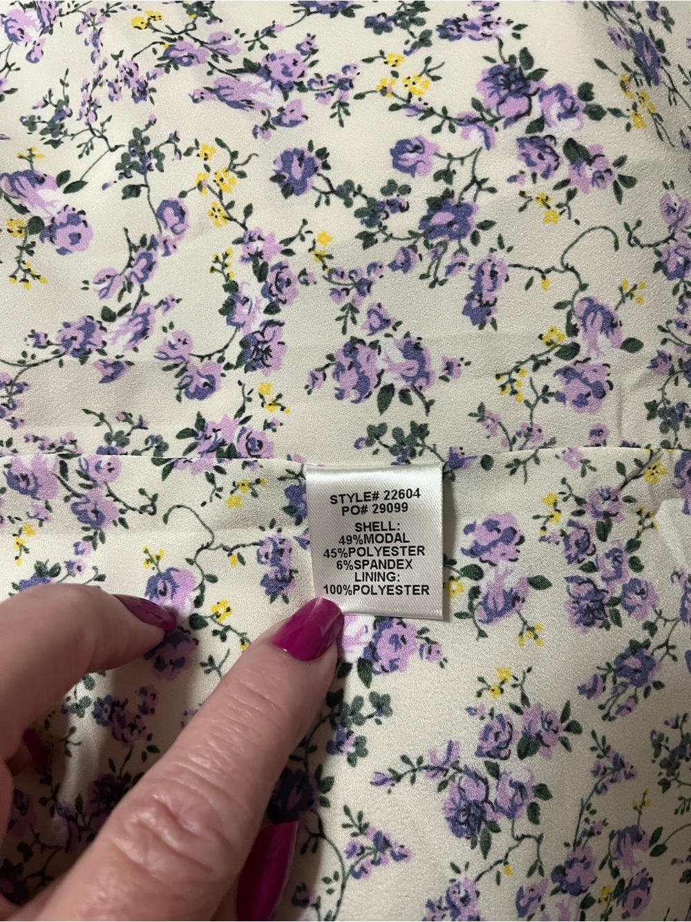 Skies Are Blue Pale Lilac Open-Front Blazer - Picture 10 of 10